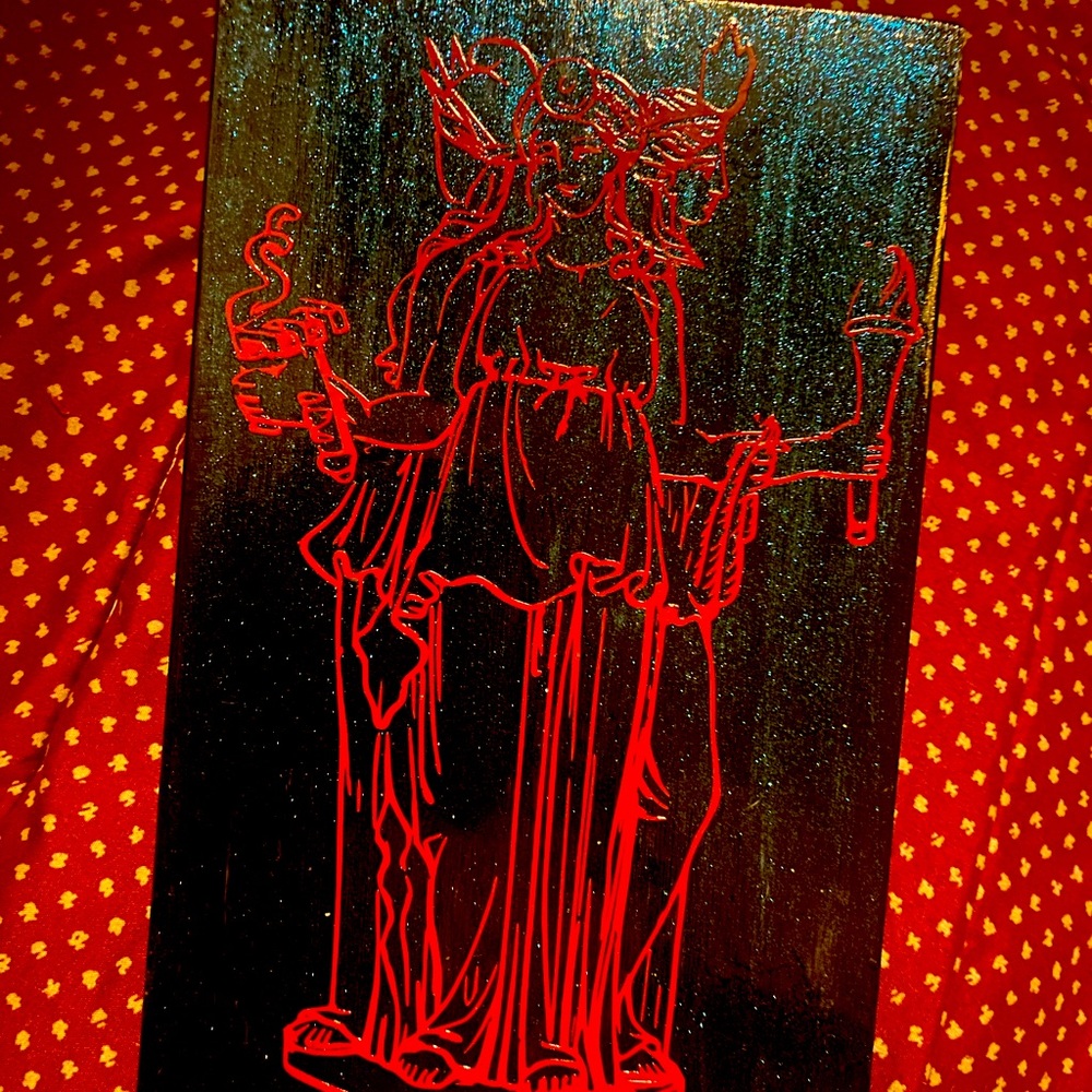 Hand Made Hekate Altar Plaque/Tarot Card T…